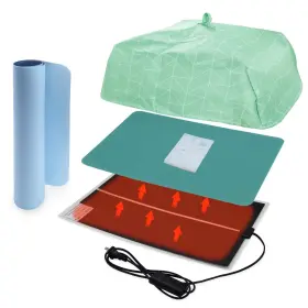 MARSIN1 ABUSTLE PIG Heating Mat Timer Cover Epoxy Dryer Tool