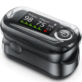 B0CLRZPDCH ALECAREMED Pulse Oximeter Tft Display Oxygen