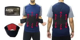 252-CKENST AMW PURE LIFE Tze Lumbar Brace Heating Magnetic