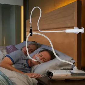 XR005W AS FAFNA Cpap Hose Holder Bed Hanger Avoid Buckling