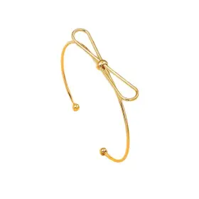 797999912628 BELUCKIN Bow Bangle Women Trendy Bowknot Cuff