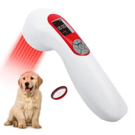 Betisbe Hx-001 Lllt Cold Laser Therapy Device With Protective Cover 5 808nm And 10 650nm