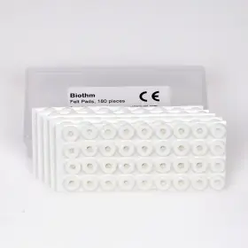 Vz-elje-jxby BIOTHM Felt Ear Clip Electrode Pads Alpha Wave