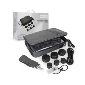 Bf-hsb-gy BLISSFLOW Stones Massage Set Warmer Basalt Kit