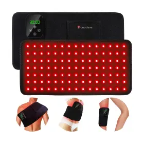 671891878216 BONODAVE Light Therapy Cordless Infrared Pad Leg