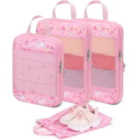 SYPKC01 BRAINYBEES Kids Compression Set Travel Cube Suitc