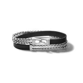 J96B015L BULOVA JEWELRY Mens Classic Double Wrap Box Chain