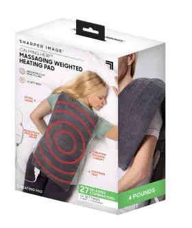 740275053973 CALMING COMFORT Heat Massaging Vibrations Pad