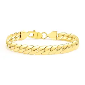 Captainsteel 785707474995 Cuban Bracelet For Men And Women 7/7.5/8/9inch Stainless Steel
