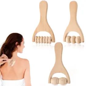 600075 CIATBYYJ Funuxtbzv Wood Therapy Massage Sticks Wooden