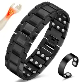 B0BXP7ZRBB CIGMAG Copper Bracelet Men Triple Ultra Magnets