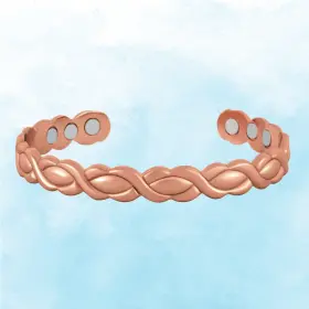 19FWS031A COLLECTIONS ETC Twisted Strands Magnetic Copper #2
