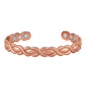 19FWS031A COLLECTIONS ETC Twisted Strands Magnetic Copper