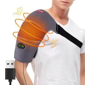 2.0880.035 COMFHEAT Usb Heated Wrap Vibration Massage Rotator