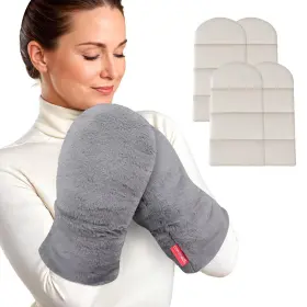 CA-068 COMFHEAT Microwavable Heating Mittens Fingers Relieve