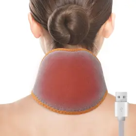 Comfheat Us-2.0880.040 Usb Neck Heating Pad For Car Travel Heated Wraps Pain Relief Warm Hot Co
