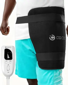 Coococo Tk-hp1817 Hip Heating Pad For Sciatica Pain Relief Fsa Eligible Heated Bra