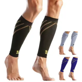 Cj-cs-p-l COPPERJOINT Calf Compression Sleeve Men Women Leg