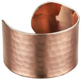 Dxcbrclt DEMMEX Copper Bracelet Women Pure Hammered Turkish