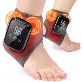 10241705 DEMOCE Pack Cordless Ankle Massager Pain Relief Pads