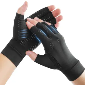 XKTST001 DONFRI Copper Arthritis Compression Gloves Women Men