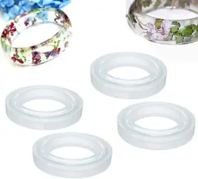 700713151241 DUDUA Silicone Bangle Mold Round Bracelet Mould