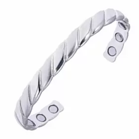 794168812208 EARTH THERAPY Copper Magnetic Cuff Bracelet Men