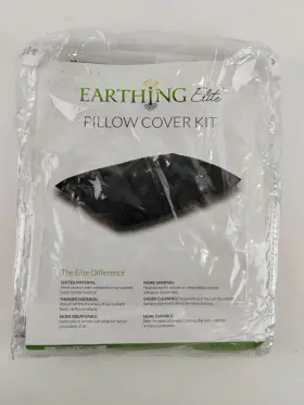 650971837701 EARTHING Elite Standard Pillow Cover Grounding