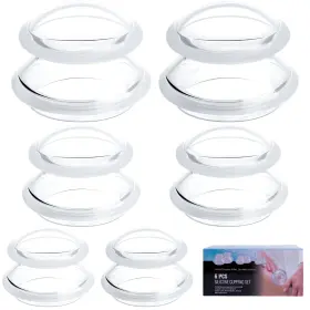 Cupping EIITO Therapy Silicone Cups Set Firm