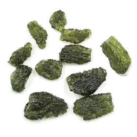 E650202-5 EMIVERY Moldavite Czech Meteorite Artificial Stone