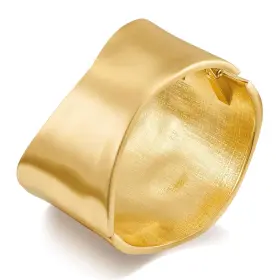 SZ21583C ENSKEFEN Chunky Cuff Women Bangle Bracelet Hammered