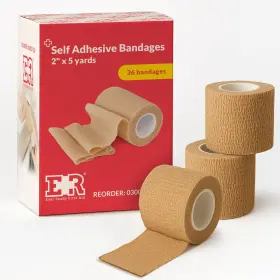 131290 EVER READY FIRST AID Adherent Cohesive Wrap Bandages
