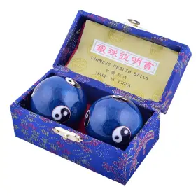 Fengshuisale 701413836698 Feng Shui Exersice Stress Relief Balls 1.65inch Set Of 2 4.2cm