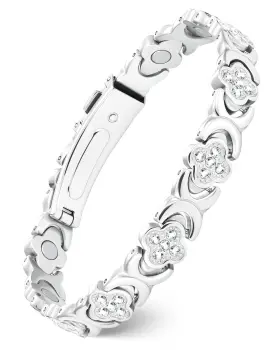 B0D6Y541JS FERACO Women Pure Copper Magnetic Bracelet Ultra