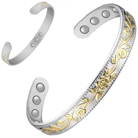 B0FHQCJP22 FERACO Womens Ultra Pure Copper Magnetic Bracelet