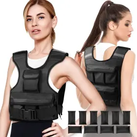 AG-AWV-BLACK-010 FITROBUST Vest Women Training