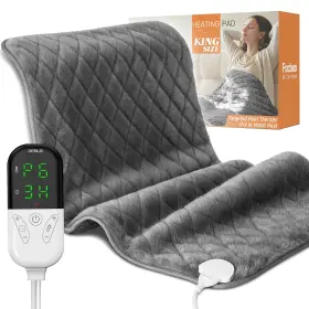 JRD5090 FOCBEO Electric Heating Pad Pain Relief King Moist