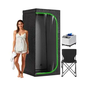717661390028 FULOVE Steam Sauna Tent Heating