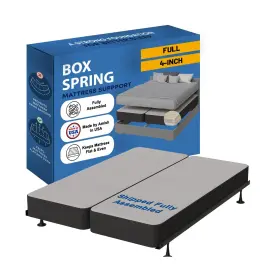 88GA-4-6-3LPS GREATON Box Spring Bed Base Wood Mattress