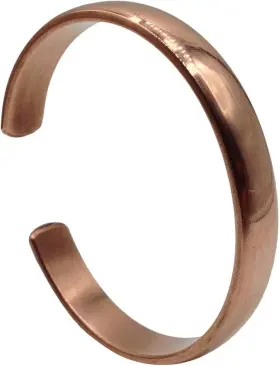 B076T9PRF3 HEALING LAMA Forged Copper Bracelet