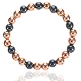 Heclia 691366 1 Jhzwibqm Copper Bracelet For Women And Men Hematite Beaded Stretch With Heali