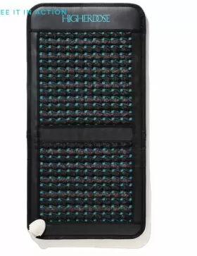 860004647683 HIGHERDOSE Infrared Pemf Go Mat Heated Travel