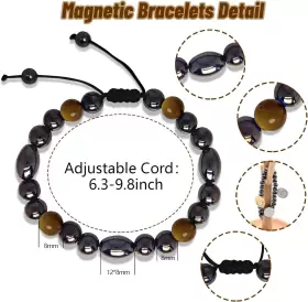 445016199134 HION Pack Magnetic Therapy Anklet Bracelet #2