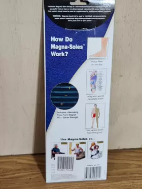 031262003799 HOMEDICS Thera Magnetic Therapy Insoles Uncut #3