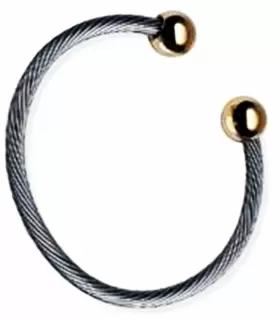 MB-S1 HOMEDICS Steel Bracelet Magnetic Wave Med