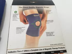 MW-K2 HOMEDICS Therap Magnetic Therapy Knee Wrap Magnets Pain #3