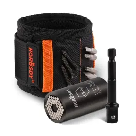 96046 HORUSDY Magnetic Wristband Socket Grip Stuf