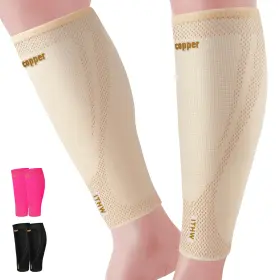 635412708109 ITHW Copper Calf Compression Sleeve Men Women