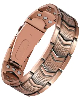 B0DFMC4QRP JECANORI Mens Copper Magnetic Bracelet Therapy