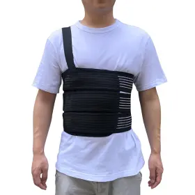 758277333566 JEELATHY Rib Belt Chest Binder Injury Elastic